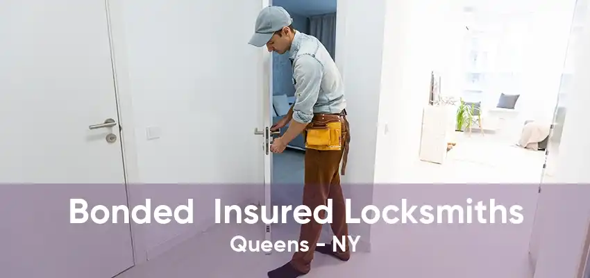 Bonded  Insured Locksmiths Queens - NY