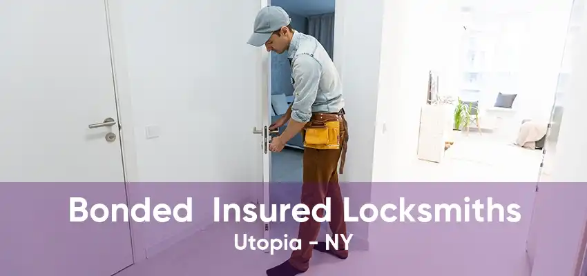 Bonded  Insured Locksmiths Utopia - NY