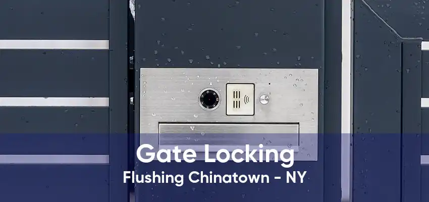 Gate Locking Flushing Chinatown - NY