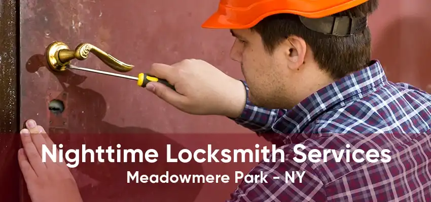 Nighttime Locksmith Services Meadowmere Park - NY