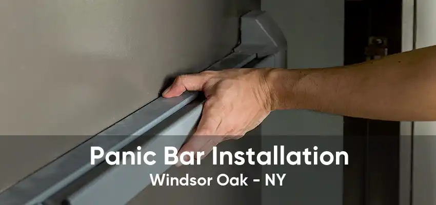 Panic Bar Installation Windsor Oak - NY