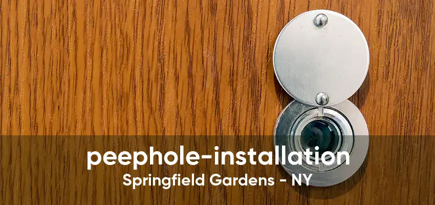 peephole-installation Springfield Gardens - NY